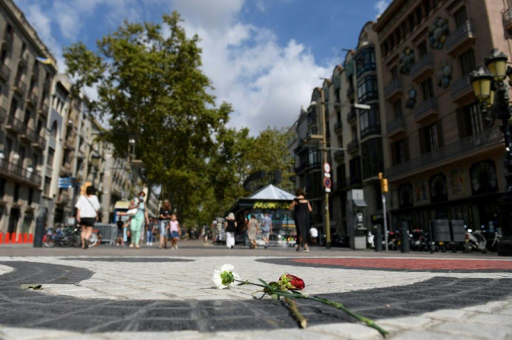 The Islamic State (IS) group took responsibility for the bloodshed in 2017 when pedestrians were mown down by a van in Barcelona and others were attacked at a nearby seaside town