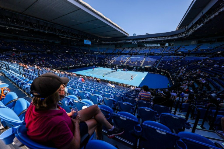 Spectators returned to Rod Laver Arena after a state-wide coronavirus lockdown