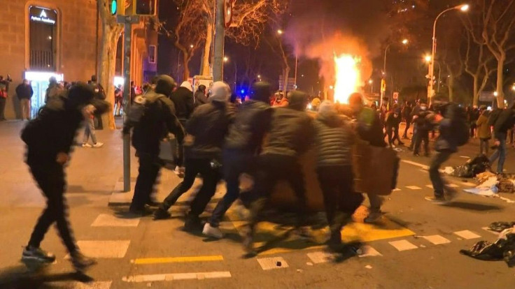Fresh clashes and protests in Spain over rapper's arrest