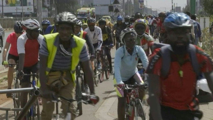 N°9327ZFN°93A9VWCycling has taken off in the Kenyan capital Nairobi during the coronavirus pandemic as residents seek ways to travel to work safe, keep fit and cut transport costs. Despite the lack of bike lanes on most roads, many have taken up pedalli
