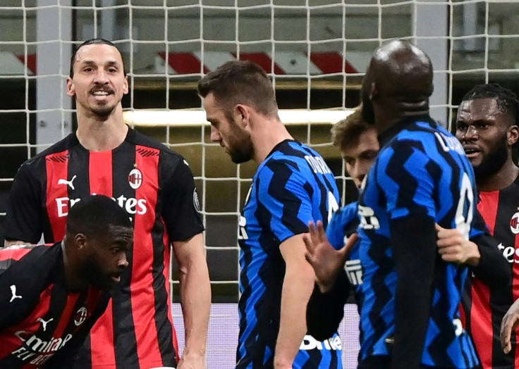 Zlatan Ibrahimovic and Romelu Lukaku almost came to blows in the last, heated Milan derby in January