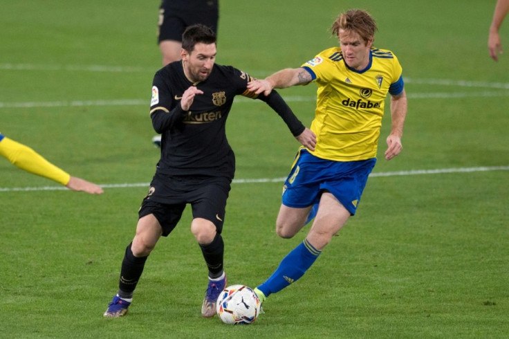 Cadiz beat Barcelona the last time the teams met in December