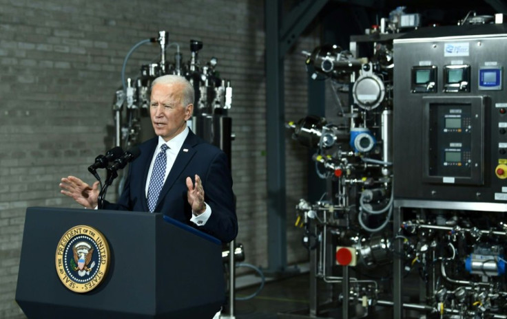 US President Joe Biden, seen touring a manufacturing site for Pfizer's Covid-19 vaccine in Portage, Michigan, has moved quickly to revive alliances