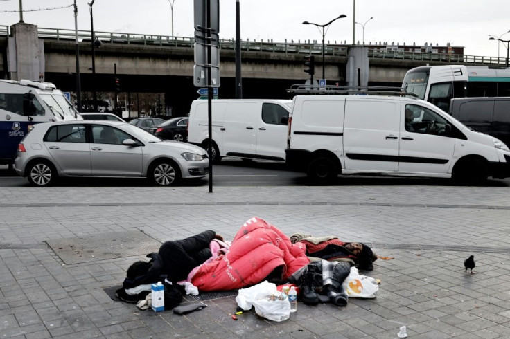 WIth little chance of keeping up infection control measures, homeless people are especially at risk in the pandemic