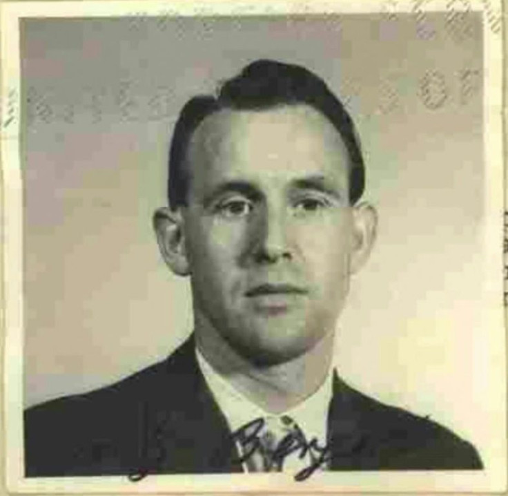 This 1959 image released by the US Justice Department shows Friedrich Karl Berger, a former Nazi concentration camp guard, now 95, who was deported from the United States to Germany on February 20, 2021