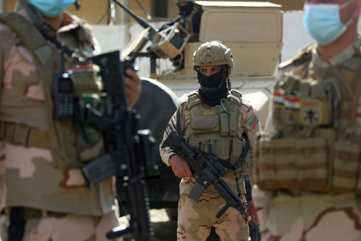 Saturday's violence comes nearly one month to the day after twin suicide bombers killed more than 30 people in Baghdad