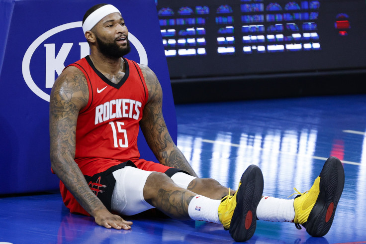 DeMarcus Cousins #15 of the Houston Rockets