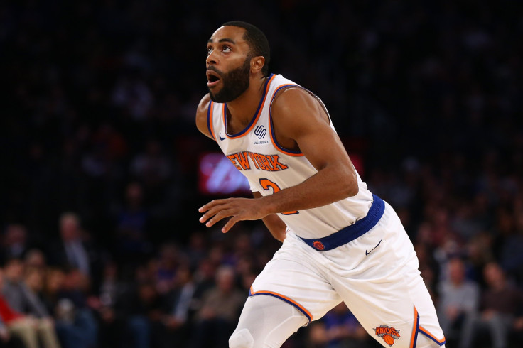  Wayne Ellington #2 of the New York Knicks