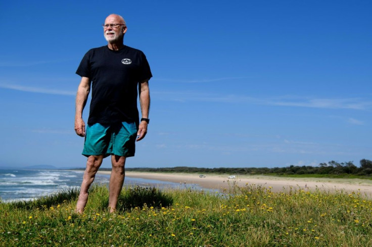 Ray Short was 13 years old in 1966 when a shark clamped down on his leg while swimming near Wollongong