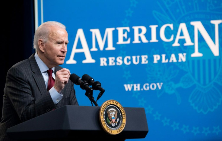 US President Joe Biden announces changes to the Paycheck Protection Program (PPP) for small businesses