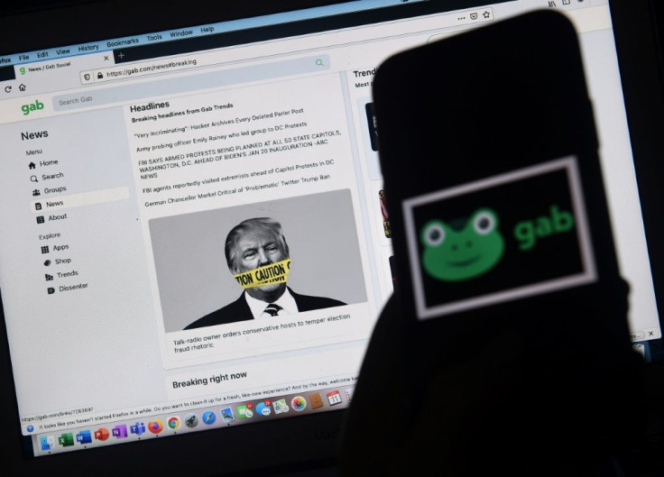 Alternative social network Gab does not hide its links with Donald Trump or the QAnon conspiracy theory