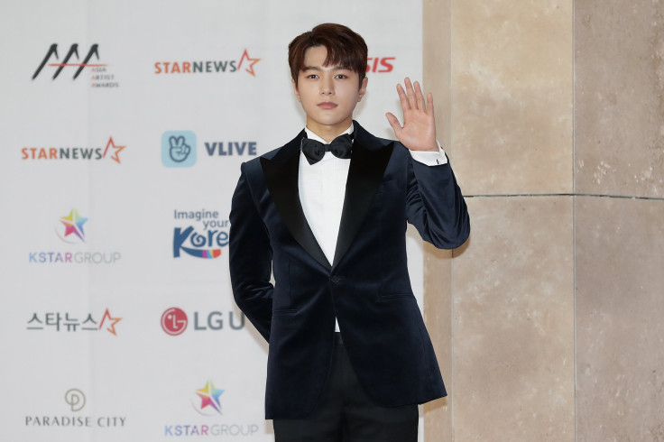 Infinite's Kim Myung Soo (L)