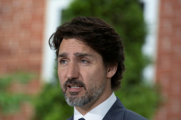 Canadian Prime Minister Justin Trudeau, pictured in June 2020, spoke with his Australian counterpart about online platform regulation
