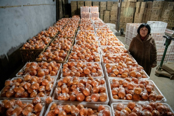 Xiang Xiuli's family said their orange business had doubled in size since the Qianqing road was built