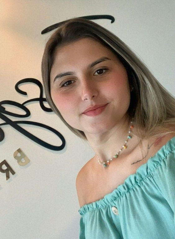 This handout picture released by Sofia Albuquerck shows her posing for a picture, in Blumenau, Brazil