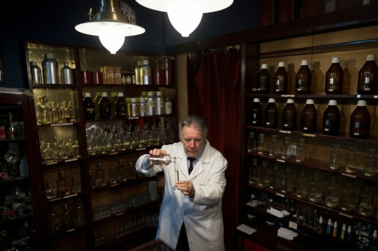 Nenad Jovanov's shop perfumery dates back to the 1940s