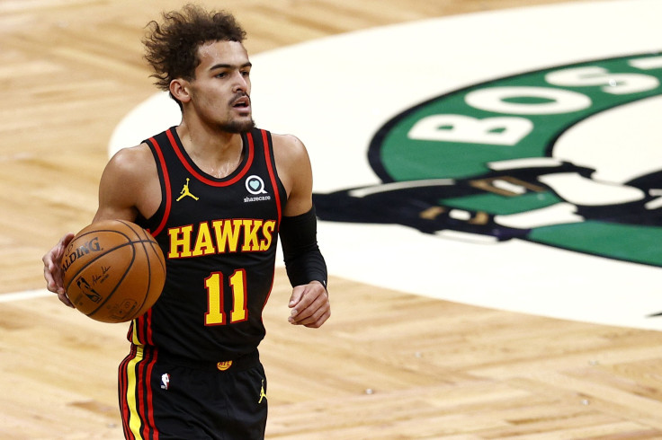 Trae Young #11 of the Atlanta Hawks