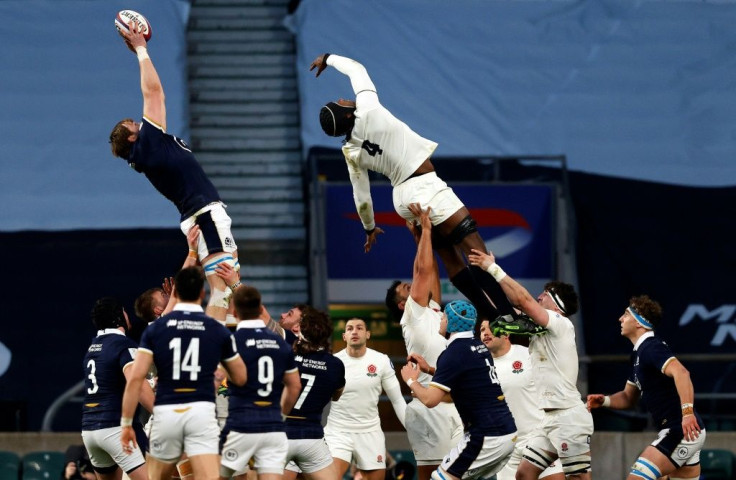 Scotland and England clash in the 2021 Six Nations