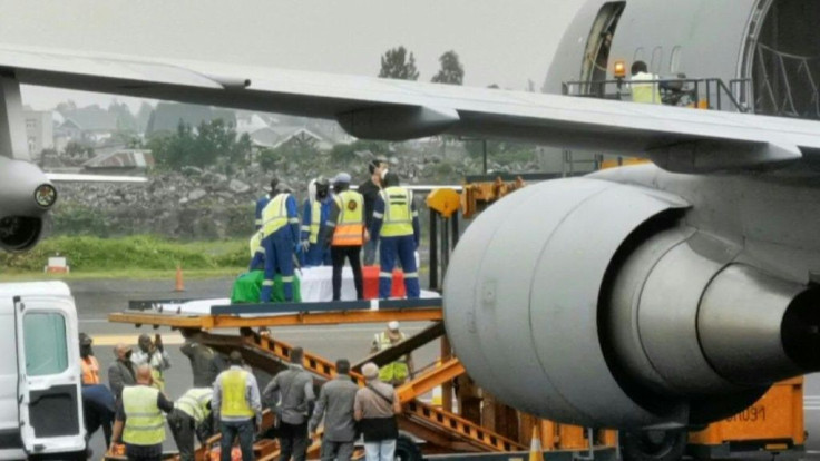IMAGESAn Italian air force plane waits at Goma airport to repatriate the bodies of the Italian ambassador and his bodyguard, killed in an attack on a World Food Programme (WFP) convoy in the east of the Democratic Republic of Congo. A Congolese driver who