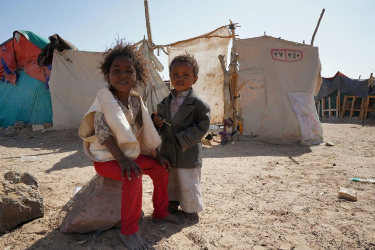 Many of the children in the camps around Marib have been forced from their homes before as the battlegrounds of Yemen's brutal civil war have shifted