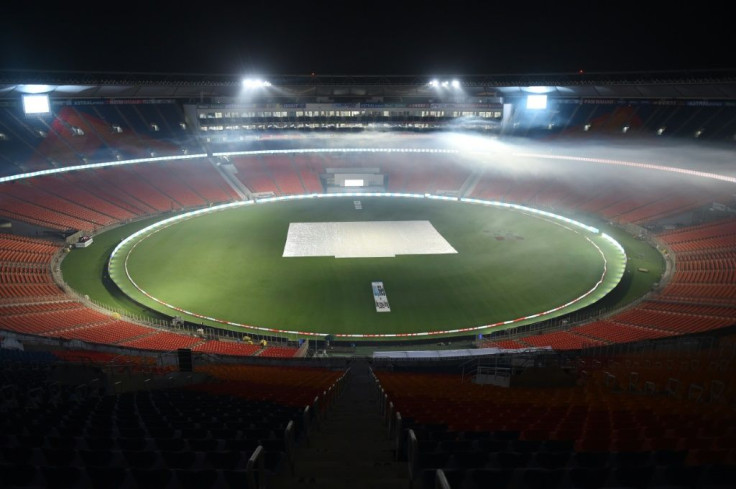 Cricket fans were set to pack into a new stadium in India, a rare pandemic sight