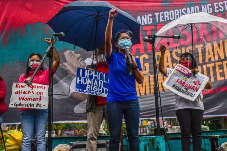 "Red-tagging is like an order to kill," says Philippine lawmaker Sarah Elago