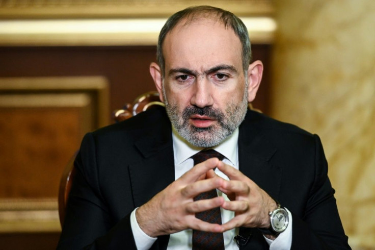 Pashinyan has been under pressure since he signed a peace deal brokered by Russia that ended the conflict over Karabakh