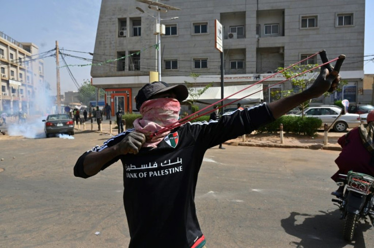 Violence broke out in Niamey after the election results were announced on Tuesday