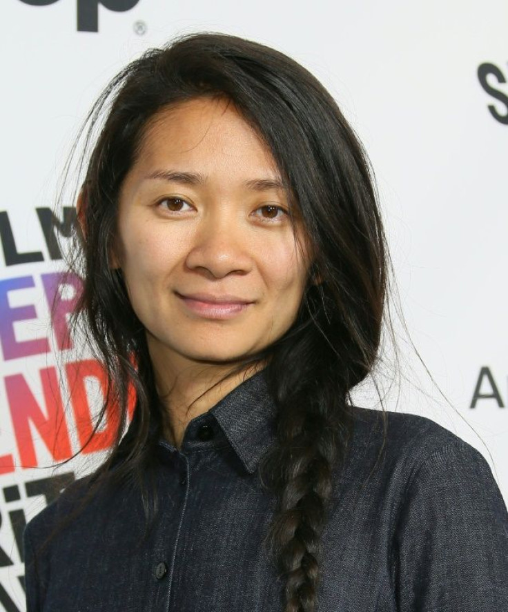 Chloe Zhao, seen here in 2018, is seen as a favorite to win the Golden Globe for best director for "Nomadland"