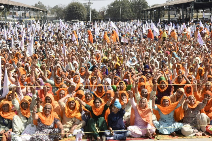 Nodeep Kaur had been participating in the farmers' protest against the Indian government's new free market farm laws