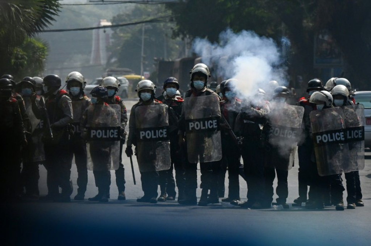 Myanmar authorities have gradually ramped up the use of force to disperse protests against the military coup