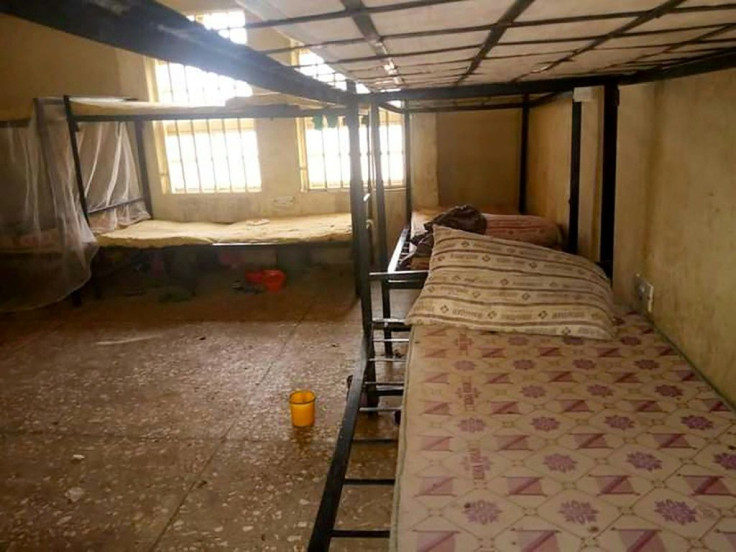Dormitories at the Government Girls Science Secondary School in Jangebe are empty