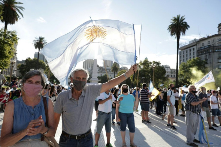 With a population of 44 million, Argentina has registered more than two million infections and about 52,000 deaths from coronavirus