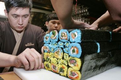 Giant Sushi Rolls