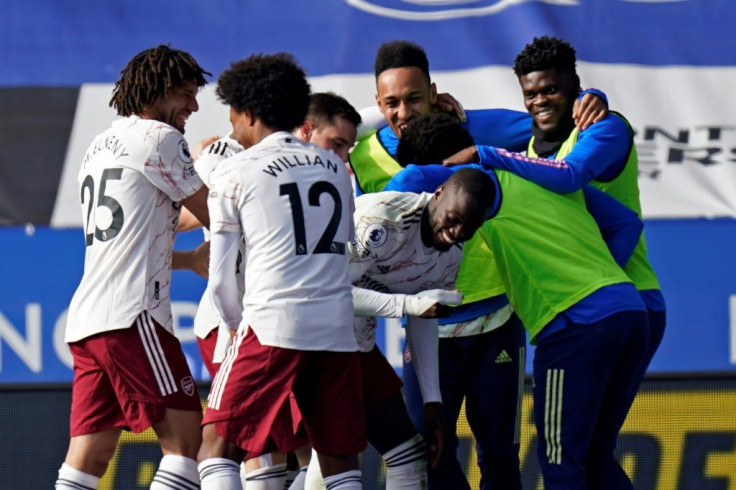 Arsenal fought back to beat Leicester