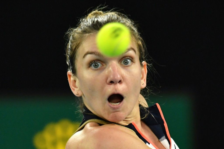 Simona Halep losing to Serena Williams at the Australian Open