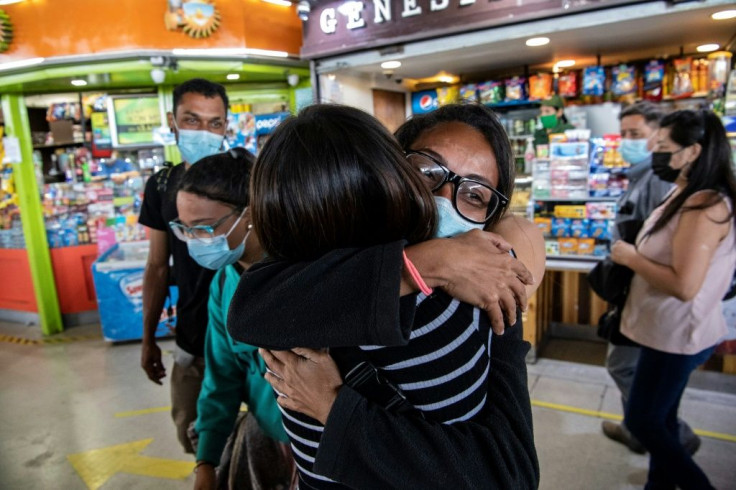 After a month-long ordeal, Anyier and her family reached Santiago where she was welcomed by her sister