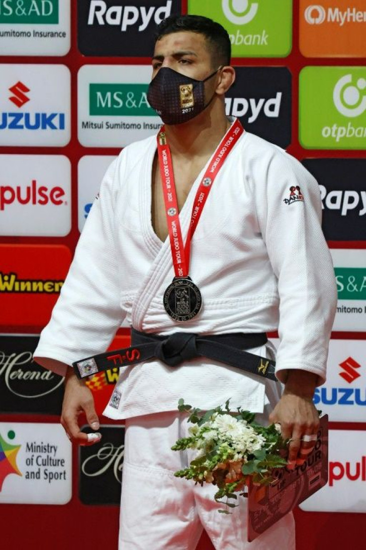 Now competing for Mongolia, Mollaei won the silver medal in the under 81kg category of the Tel Aviv Grand Slam in February 2021