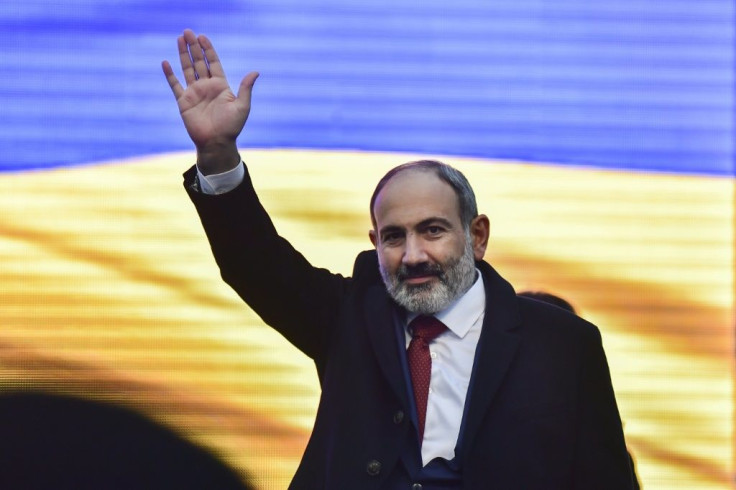 Armenian Prime Minister Nikol Pashinyan swept to power in peaceful protests in 2018