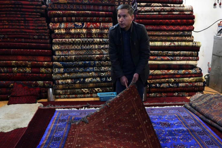 Chari Allahqul began carpet hunting as a child and was once clubbed with a Kalashnikov by bandits
