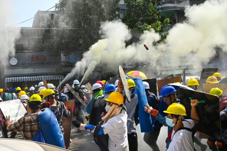 The Myanmar junta's coup on February 1 has sparked protests far and wide