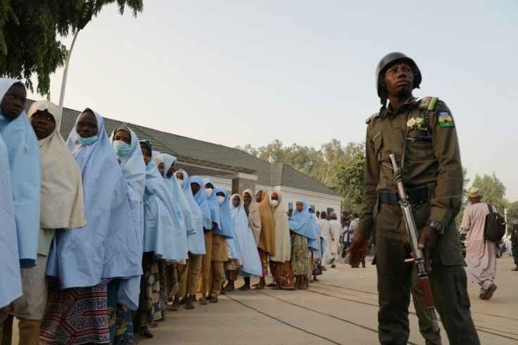Shooting broke out at a handover ceremony after the kidnapped girls were returned to their village of Jangebe