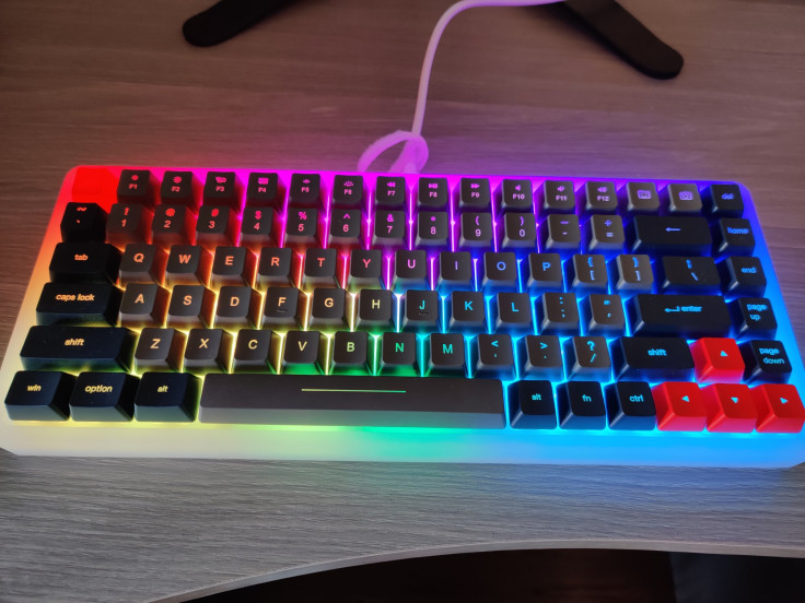 The Marsback M1 in all its LED glory