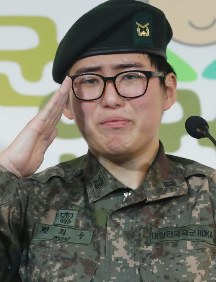 Byun Hee-soo was forcibly discharged from the army after her operation