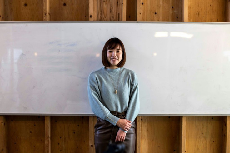 Hazuki Shimizu fled her home with her mother and sister the day after the tsunami