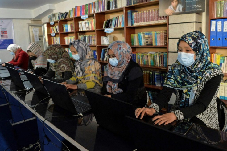 The Taliban has demanded an end to projects empowering women and have barred female staff from entering their territory in some areas of Afghanistan