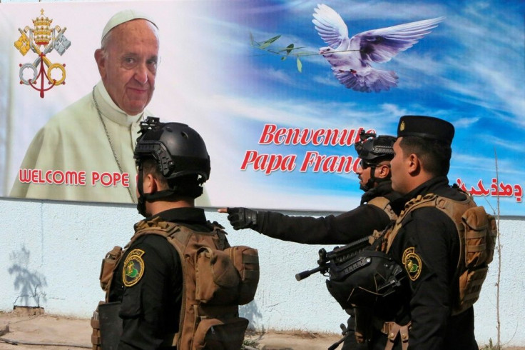 The pope's trip to Iraq is his first foreign jaunt since the pandemic swept Europe last year
