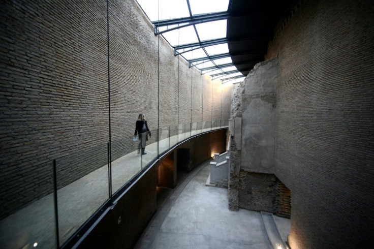 The mausoleum was built on the banks of the River Tiber between 28 and 23 BC