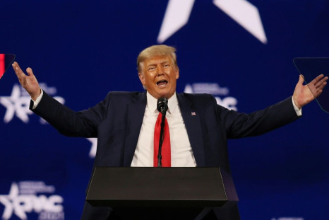 Former US President Donald Trump repeated his claims of election fraud in an address to the Conservative Political Action Conference in Orlando