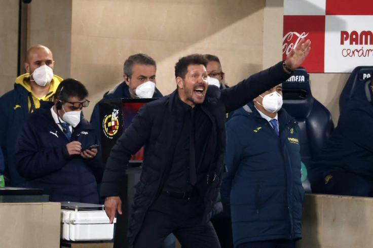 Diego Simeone is looking to win his second league title as Atletico Madrid coach